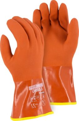 Winter Lined PVC Double Dipped Glove