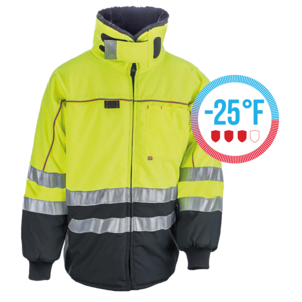 Avaska Polar Performance Freezer Jacket rated at minus 25 degreess